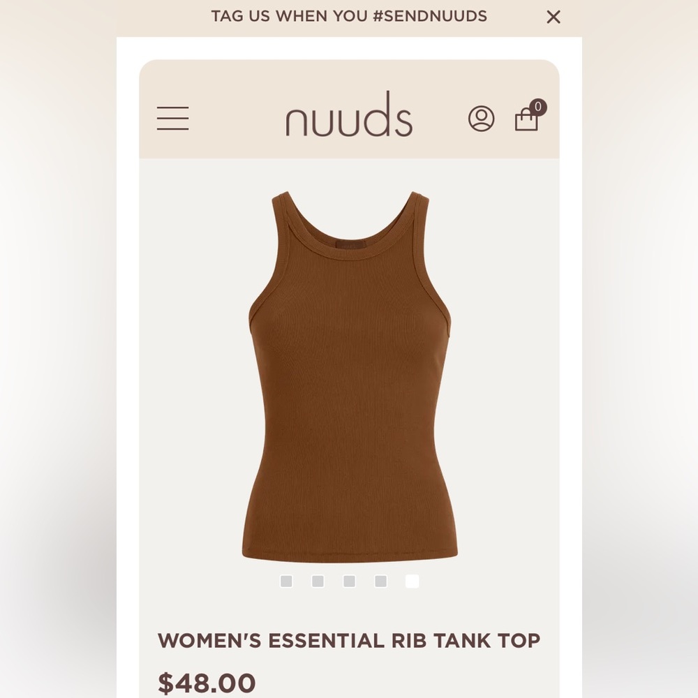 Nuuds tank top
